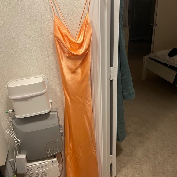 Semi-formal gown worn twice as bridesmaid. - Picture 3 of 4